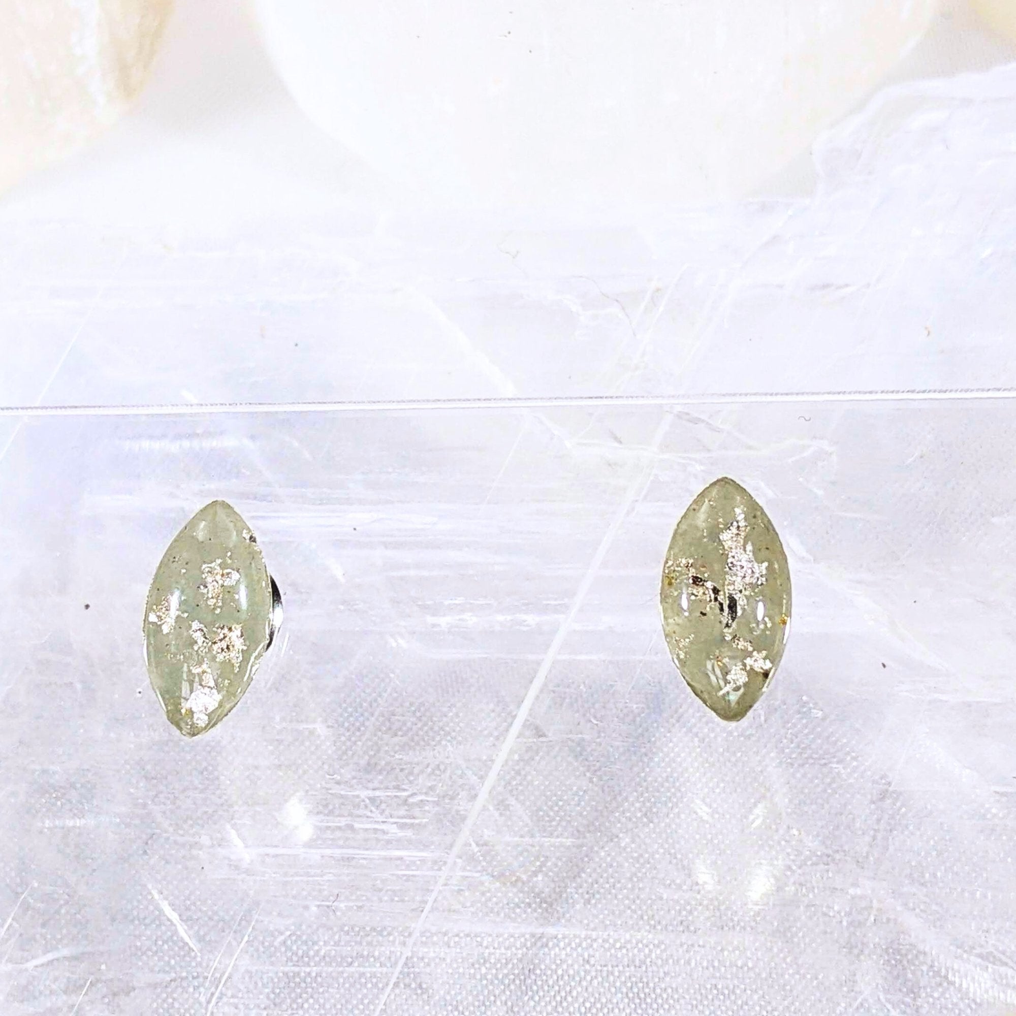 Marquise Shaped Post Crystal Earrings- Love Letters Collection - All Cheri's Intriguing Crystals LLC