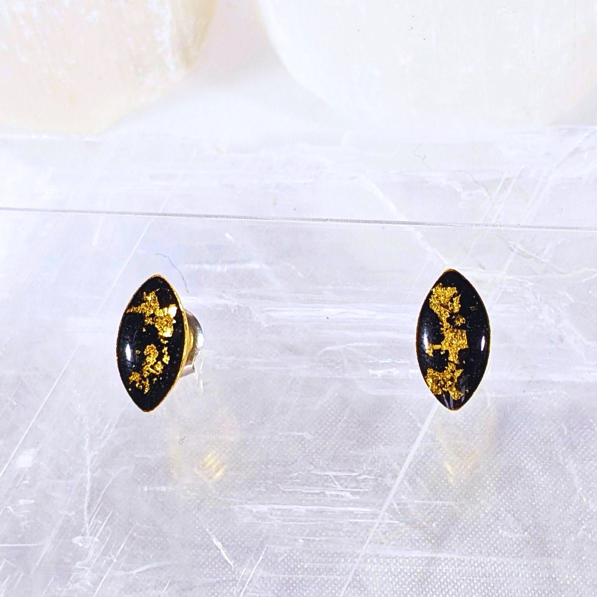 Marquise Shaped Post Crystal Earrings- Love Letters Collection - All Cheri's Intriguing Crystals LLC