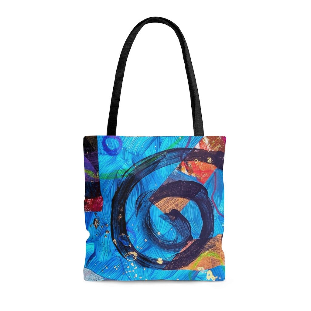 Abstract Art Reusable Tote Bag Conjunction Series - Art by Autumn M.Bags