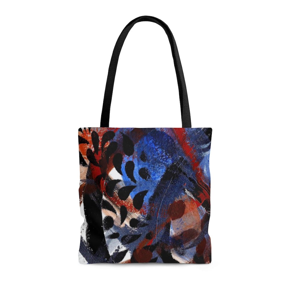 Abstract Art Reusable Tote Bag Into The Wild Series - Art by Autumn M.Bags