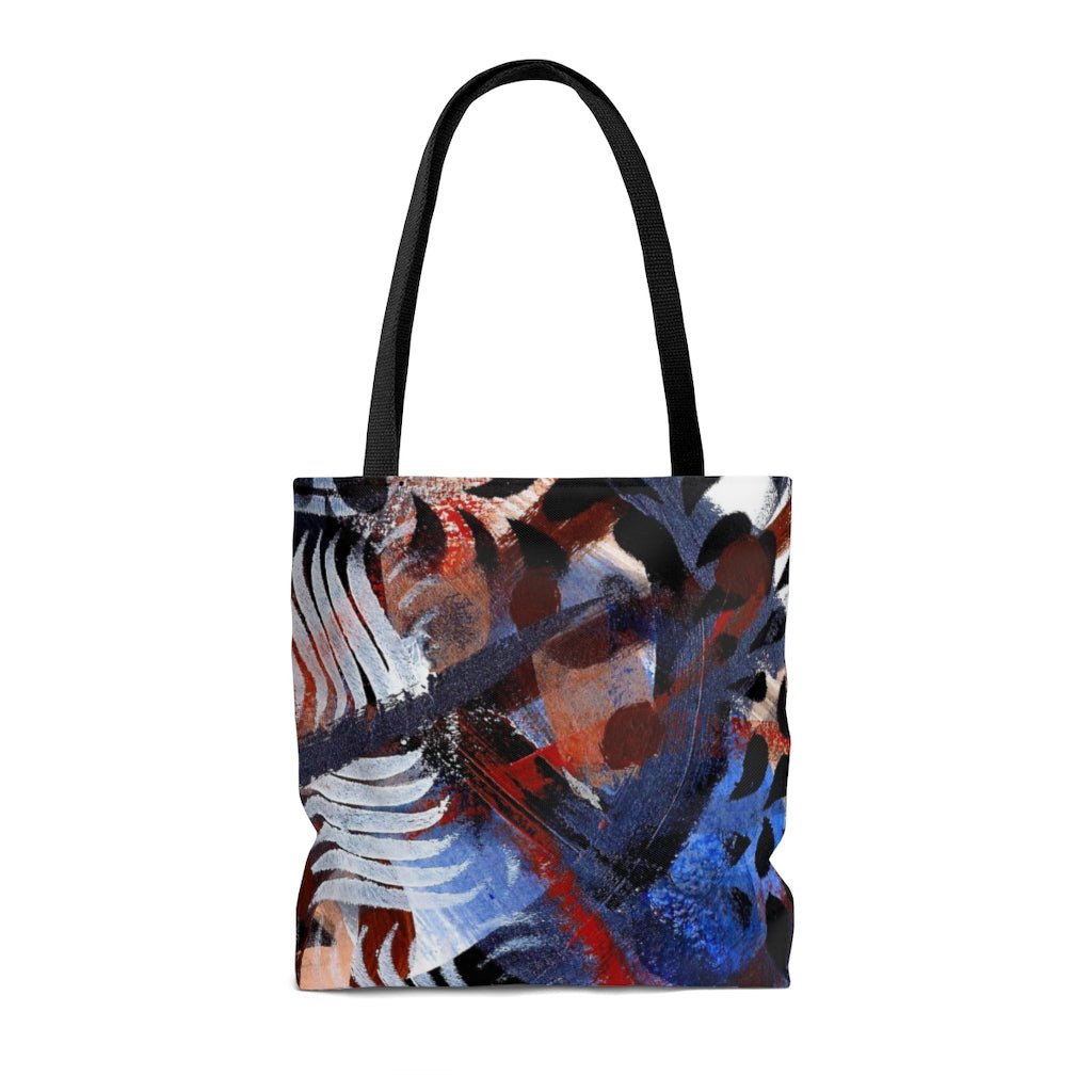 Abstract Art Reusable Tote Bag Into The Wild Series - Art by Autumn M.Bags