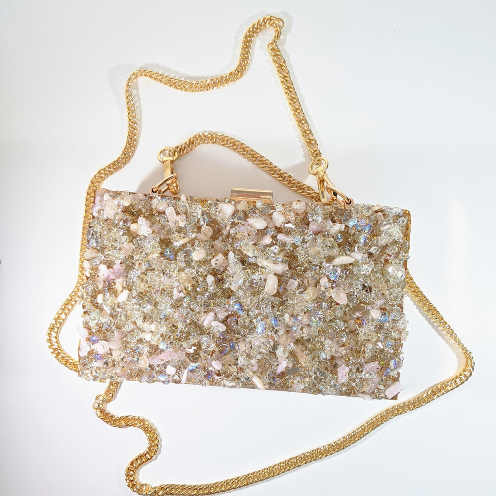 Gold Custom Clutch - Art by Autumn M.Clutch