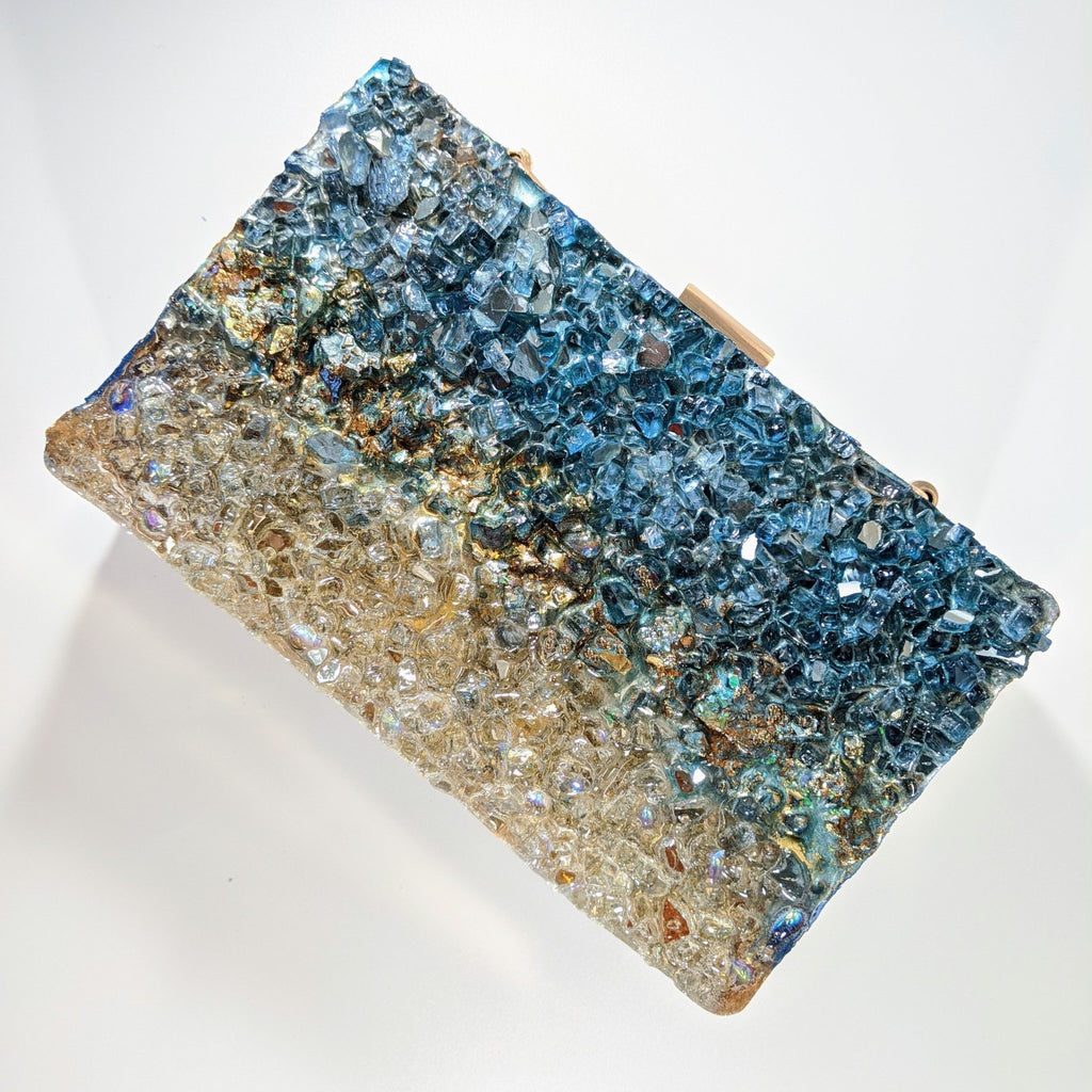 Gold Custom Clutch - Art by Autumn M.Clutch