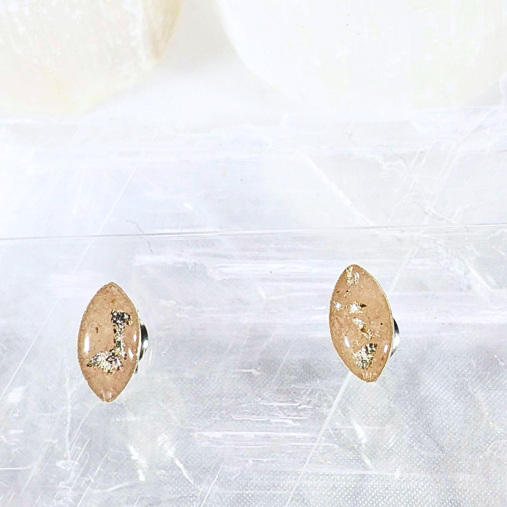 Marquise Shaped Post Crystal Earrings- Love Letters Collection - All Cheri's Intriguing Crystals LLC