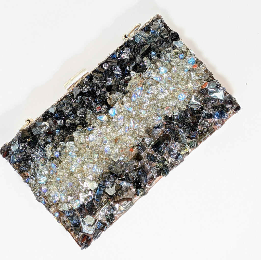 Silver Custom Clutch - Art by Autumn M.Clutch